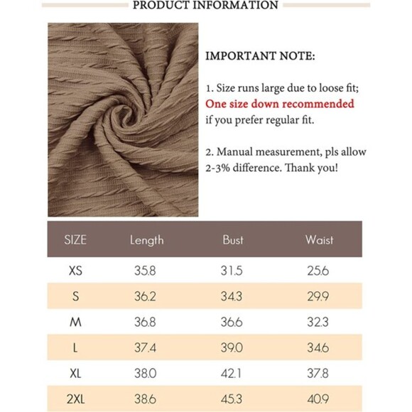 Knit Dress Square Neck Long Sleeve Knee Length Babydoll Dress Sz M - Picture 8 of 8